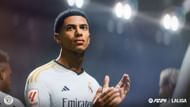 Real Madrid's Jude Bellingham is one of the best in-game La Liga midfielders (Image via EA Sports)